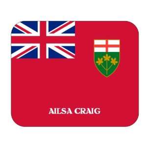    Canadian Province   Ontario, Ailsa Craig Mouse Pad 