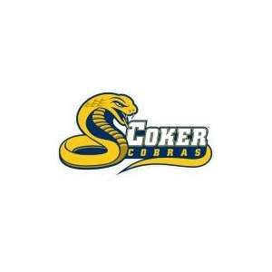  Coker College Cobra Decal Size B   7.6 x 4.3 Sports 