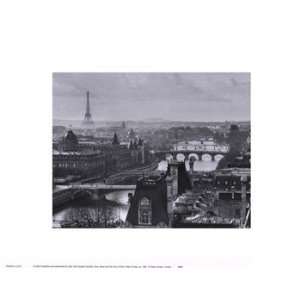  River Seine and the City of Paris   Poster by Peter 
