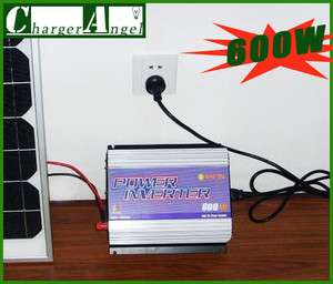 600W Pure Sine wave Gird Tie Power Inverter Solar Panel 22 60V DC/120V 