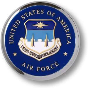  Air Force Academy Chrome Coaster 