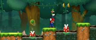 lush jungle teeming with piranha plants wigglers amid poisonous swamps
