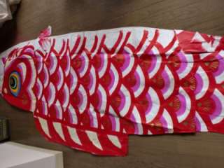Japanese Paper Koinobori Flag Banner Vintage Kite 3.64m  