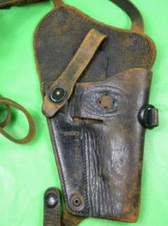 WW2 US Army Colt Leather Shoulder Holster  