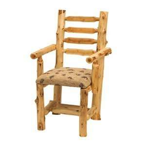   Westwind Cedar Arm Dining Chair, Traditional  Home