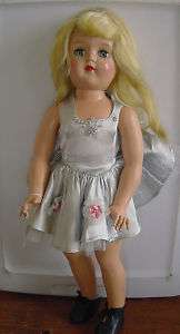 Doll Ideal Toni Doll P 93 Blonde 1950s Advertising Doll  