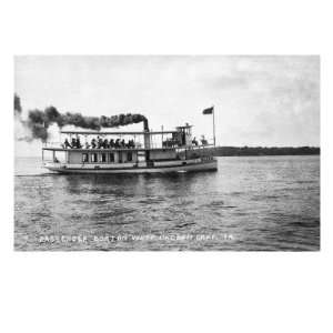  West Okoboji Lake, Iowa   Passenger Boat Queen Photography 