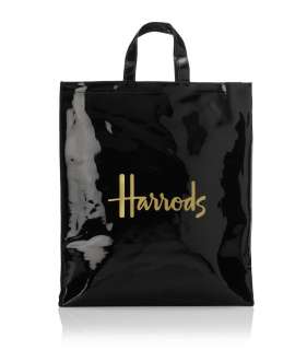 HARRODS FAMOUS ASSORTED GREEN & BLACK LARGE & SHOULDER BAG SHOPPING 