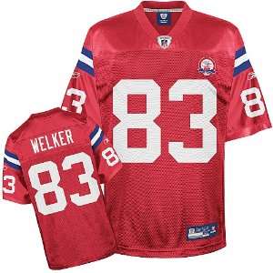 Wes Welker Jersey Reebok Red AFL 50th Anniversary Replica #83 New 