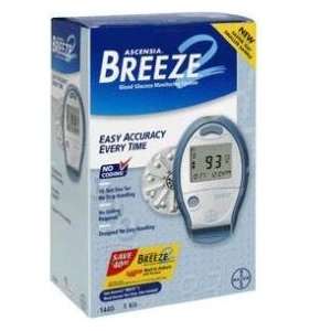  Ascensia Breeze2 Blood Glucose Monitor Health & Personal 