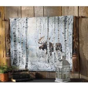  Moose on the Move Tapestry/Wall Hanging