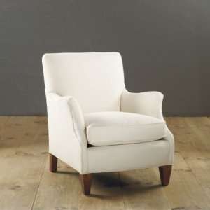  Wembley Club Chair Twill Off White  Ballard Designs