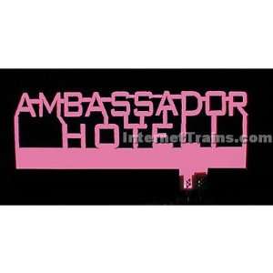   Engineering Large Horizontal Ambassador Hotel Sign Toys & Games