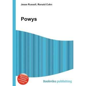  Powys Ronald Cohn Jesse Russell Books