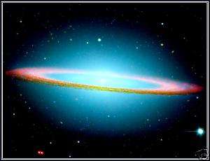 POSTER PRINT Sombrero Galaxy Hubble Space Telescope  