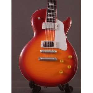  Miniature Guitar LED ZEPPELIN Jimmy Page Sunburst LP 