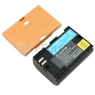 LP E6 BATTERY+Charger For Canon EOS 7D Free 2 Protector  
