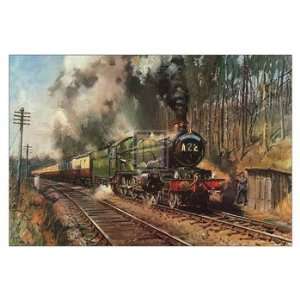  Cathedrals Express   Poster by T. Cuneo (33 x 24)