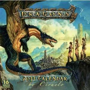  Dragons by Ciruelo 2011 Wall Calendar
