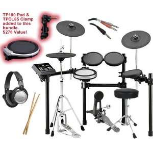  Yamaha DTX530K Electronic Drum Kit DRUM ESSENTIALS BUNDLE 