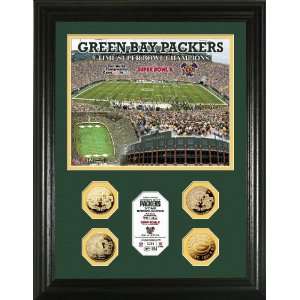 Green Bay Packers 3 Time Super Bowl Champions Photomint  