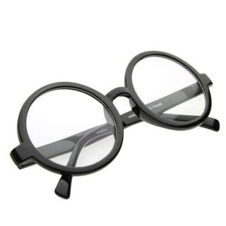   8034 vintage inspired circle oversized frame with contoured arms