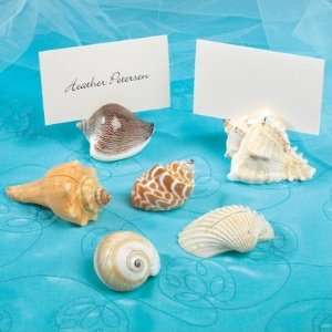  Exclusively Weddings Sea Shell Wedding Place Card Holders 