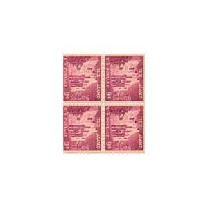  The Alamo Set of 4 X 9 Cent Us Postage Stamps Scot #1043a 