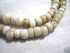 AFRICA TRADE BEADS ETHIOPIA WHITE PADRE GLASS BEADS  1st  