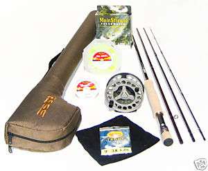 NEW SAGE FLIGHT 890 4 FLY ROD OUTFIT, FREE WW SHIPPING  