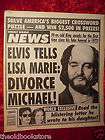 Elvis Tells Lisa Marie Divorce Michael Odd & Unusual 