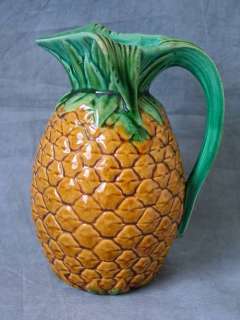 Small Minton Majolica pineapple pitcher  