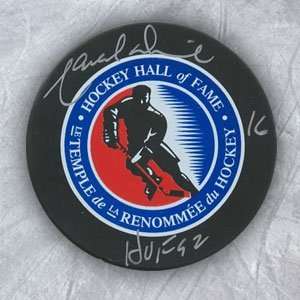  MARCEL DIONNE Hall of Fame SIGNED Hockey Puck Sports 