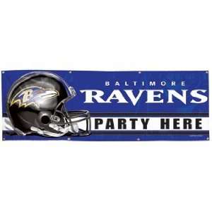 Baltimore Ravens 2x6 Vinyl Banner