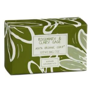  Arran Aromatics Organic Soap   Rosemary & Clary Sage 200g 