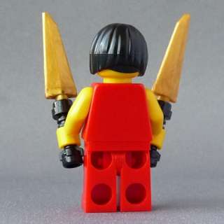 LEGO Ninjago Ninja Girl Nya Minifigure w/ 2 golden blades daggers NEW 