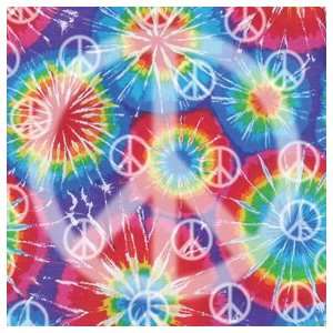  Tie Dye Peace 12 x 12 Paper Arts, Crafts & Sewing