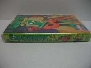 Gumby The Movie VHS Kids clay Cartoon Movie video tape 085365370036 