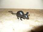 Cast Wrought Rod Iron Metal Whimsical Mice Animal Mouse Decor Home 
