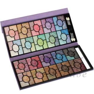 100 Color Rose Makeup Eyeshadow Palette Eye shadow Makeup Salon Purple 