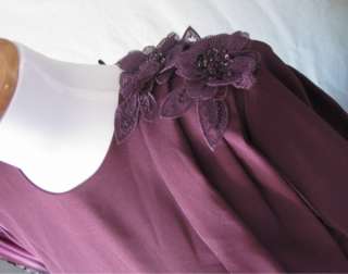 NWOT PLUM FORMAL BRIDESMAID PROM PARTY DRESS GOWN SZ 4  