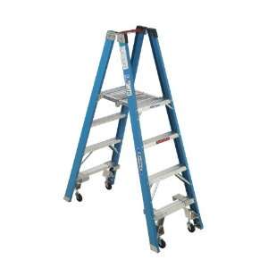  Werner 4 Type I Fiberglass Step Ladder (250 lb. Capacity 
