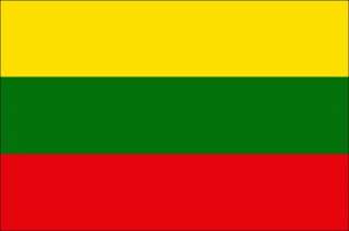 LITHUANIA COUNTRY VINYL FLAG DECAL STICKER  