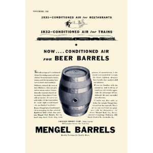 Mengel Beer Barrels 20x30 poster 