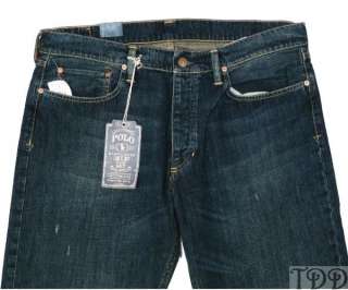 NWT Polo Ralph Lauren Houston Flap Pocket Jeans 35 x 30  
