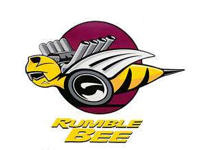 Hot Rod GearHead Dodge Mopar Rumble Bee Car T shirt  