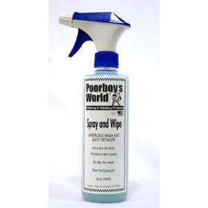  Poorboys  Spray And Wipe Waterless Wash Automotive