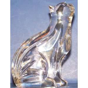 Waterford Crystal Cat
