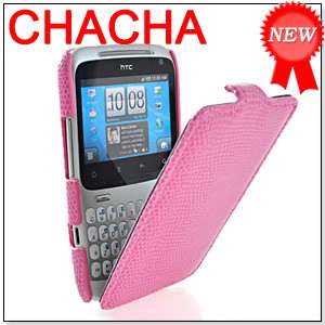   CASE COVER + SCREEN PROTECTOR FOR HTC CHACHA A810E G16 PINK  