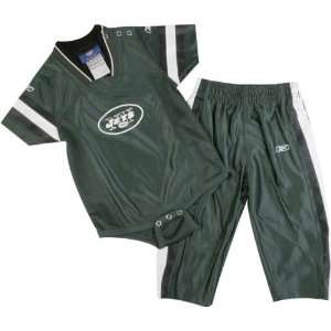 New York Jets Infant Creeper Jersey and Pant Set  Sports 
